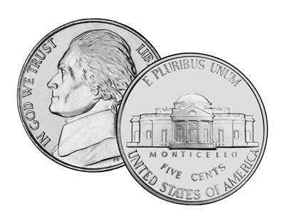 1999 - S Proof Jefferson Nickel