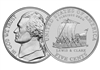 2004 - P Jefferson Nickel Roll "Keel Boat" Design