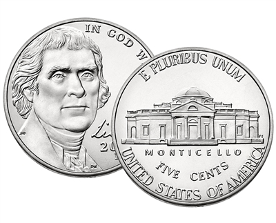 2021 D Jefferson Nickel 40 Coin Roll