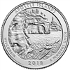 2018 - D Apostle Island National Lakeshore, WI National Park Quarter Quarter Single Coin