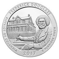 2017 - D Frederick Douglass, DC National Park Quarter 40 Coin Roll