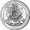 2012 - D Hawaii Volcanoes - Roll of 40 National Park Quarters
