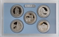2010 - 2020 S Clad Proof Quarter Sets - 55 Total Coins