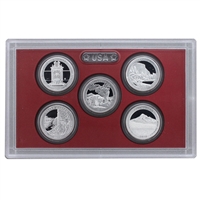2010 - 2020 S Clad Proof Quarter Sets - 55 Total Coins
