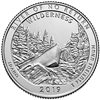 2019 - D Frank Church River of No Return Wilderness, ID National Park Quarter Quarter Single Coin