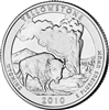 2010 - D Yellowstone National Park Quarter Single Coin