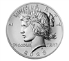 2023 Peace Silver Dollar with P Mint in OGP with CoA