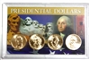 2010 - P Set of 4 Uncirculated Presidential Dollars in Full Color Holder