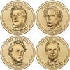 2010 - P and D Presidential Dollar 8 Coin Set