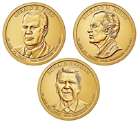 2016 - P and D Presidential Dollar 6 Coin Set