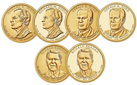 2016 - P,D, and S Presidential Dollar 9 Coin Set