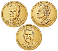 2016 - P Presidential Dollar 3 Coin Set