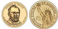 2011 Ulysses S. Grant Presidential Dollar - 2 Coin P&D Set