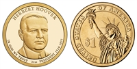 2014 Herbert Hoover Presidential Dollar - 2 Coin P&D Set