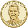 2016 Ronald Reagan Presidential Dollar - 2 Coin P&D Set