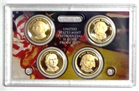 2007 Presidential 4-coin Proof Set - No Box or CoA