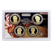 2010 Presidential 4-coin Proof Set - No Box or CoA