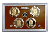 2012 Presidential 4-coin Proof Set - No Box or CoA