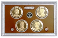 2013 Presidential 4-coin Proof Set - No Box or CoA
