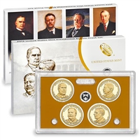 2013 Presidential 4-coin Proof Set w/Box & COA