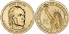 2009 - D John Tyler - Roll of 25 Presidential Dollar