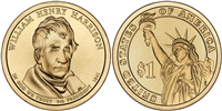 2009 - P William Henry Harrison - Roll of 25 Presidential Dollar