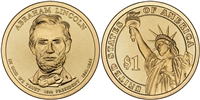 2010 - D Abraham Lincoln - Roll of 25 Presidential Dollar