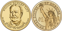 2013 - D William H. Taft - Roll of 25 Presidential Dollar