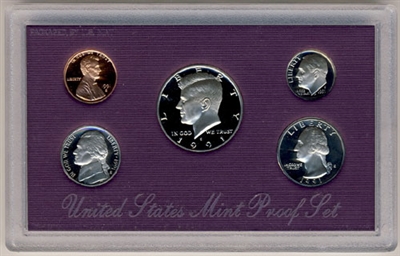 1991 U.S. Mint Clad Proof Set in OGP with CoA