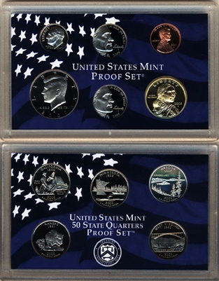 2005 U.S. Mint Clad Proof Set in OGP with CoA