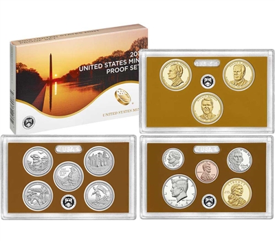 2016 U.S. Mint Clad Proof Set in OGP with CoA