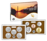 2017 U.S. Mint Clad Proof Set in OGP with CoA