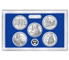 2023 - S Clad Proof American Women Quarters 5-pc Set No Box or CoA