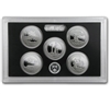 2013 - S Silver Proof National Park Quarter 5-pc. Set With Box/ COA