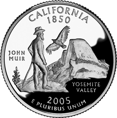 2005 - D California - Roll of 40 State Quarters