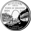 2003 - P Missouri - Roll of 40 State Quarters