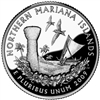 2009 - P Northern Mariana Islands - Roll of 40 - Territory Quarters