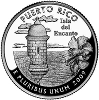 2009 - D Puerto Rico - Roll of 40 - Territory Quarters