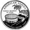 2009 - P American Samoa - Roll of 40 - Territory Quarters