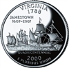 2000 - P Virginia - Roll of 40 State Quarters