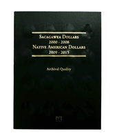 2000 - 2019 40-Coin P & D Sacagawea/Native American Dollar Set in Whitman Folder Uncirculated