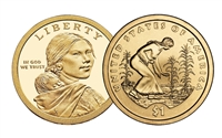 2009 - P Sacagawea Dollar - 25 Coin Roll