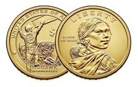 2015 - D Sacagawea Dollar - 25 Coin Roll