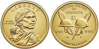 2016 - D Sacagawea Dollar - 25 Coin Roll