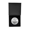 2007 U.S. Silver Eagle in Plastic Air Tite in Magnet Close Black Gift Box - Gem Brilliant Uncirculated