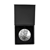 2010 U.S. Silver Eagle in Plastic Air Tite in Magnet Close Black Gift Box - Gem Brilliant Uncirculated