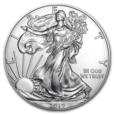 2019 U.S. Silver Eagle - Gem Brilliant Uncirculated