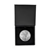 2023 U.S. Silver Eagle in Plastic Air Tite in Magnet Close Black Gift Box - Gem Brilliant Uncirculated