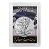 2024 American 1 oz Brilliant Uncirculated Silver Eagle in Graduation Holder