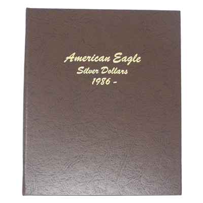 1986 - 2023 Silver Eagle 36 Coin Set in Dansco Deluxe American Eagle Silver Dollar Album #7181